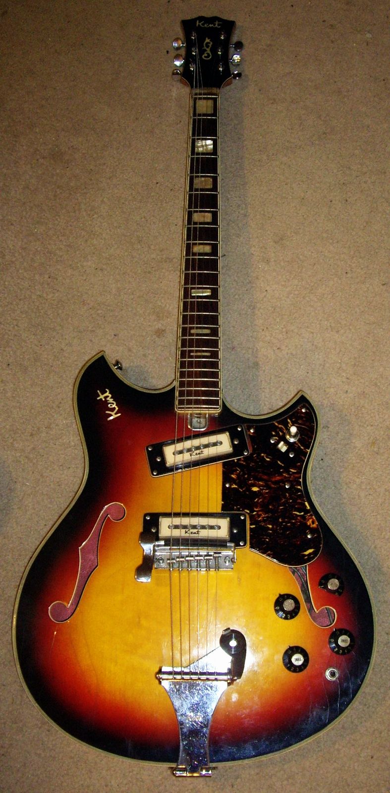 Kent 820 thinlineelectric 1960's